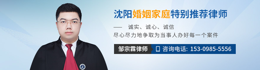 沈阳律师-邹宗霖律师