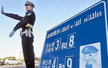 限号出行处罚
