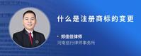 什么是注册商标的变更