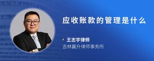 应收账款的管理是什么