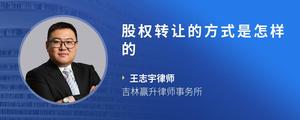 股权转让的方式是怎样的