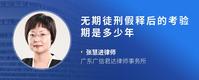 无期徒刑假释后的考验期是多少年
