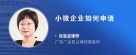 小微企业如何申请