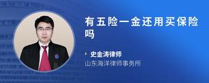 有五险一金还用买保险吗