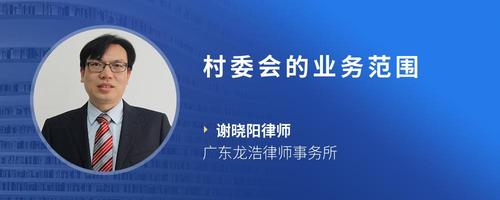 村委会的业务范围