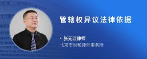 管辖权异议法律依据