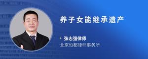 养子女能继承遗产