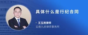 具体什么是行纪合同