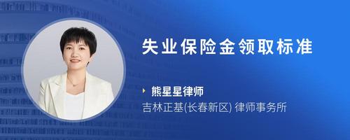 失业保险金领取标准