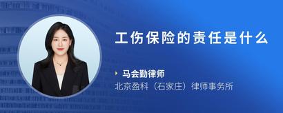 工伤保险的责任是什么