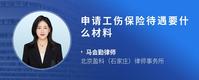 申请工伤保险待遇要什么材料