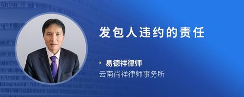 发包人违约的责任