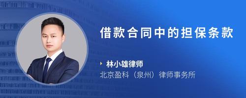 借款合同中的担保条款