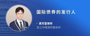 国际债券的发行人