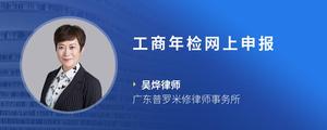 工商年检网上申报