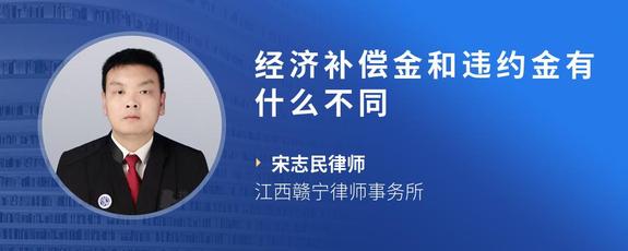 经济补偿金和违约金有什么不同
