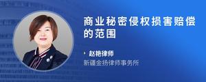 商业秘密侵权损害赔偿的范围